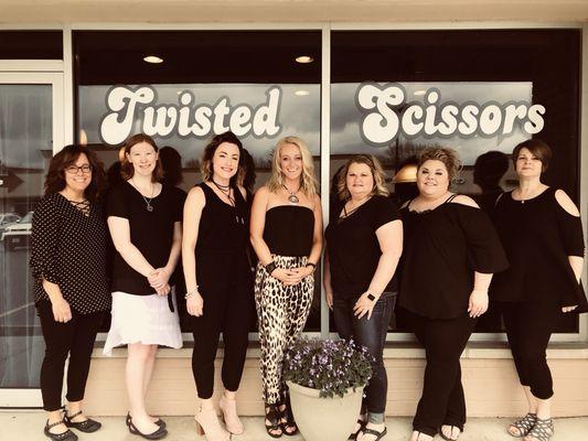 Twisted Scissors Salon & Spa Staff!!!!!