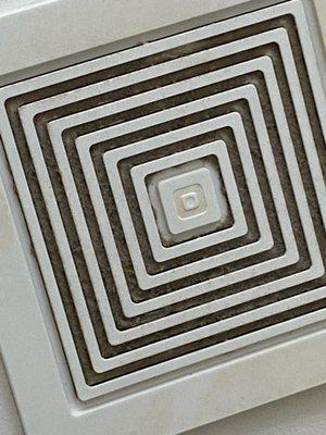 Pretty much all the exhaust fans in the bathrooms were like this...