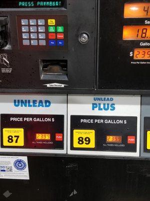 2.39 a gallon