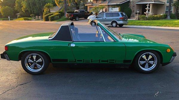 1974 Porsche 914- Thank You German Auto Specialist for keeping my car in excellent condition!!
