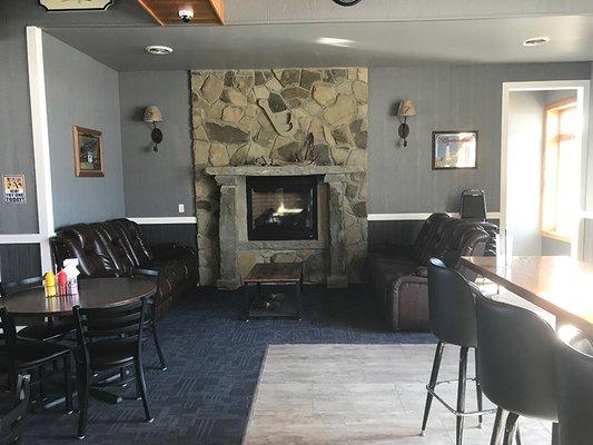 Comfortable seating areas make you feel at home