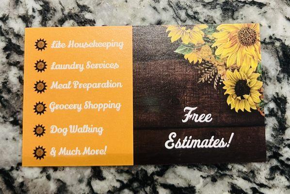 Sunflower Home Management