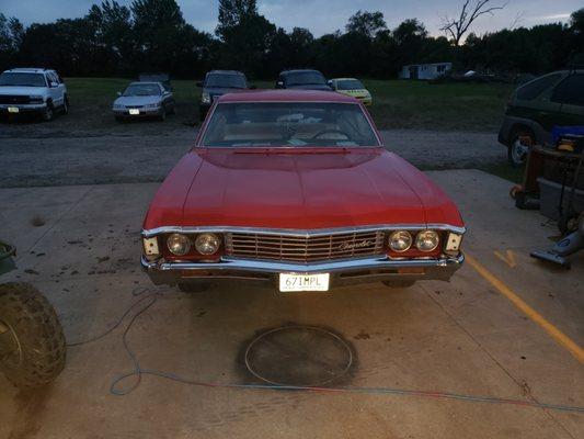 1967 Impala Just got painted