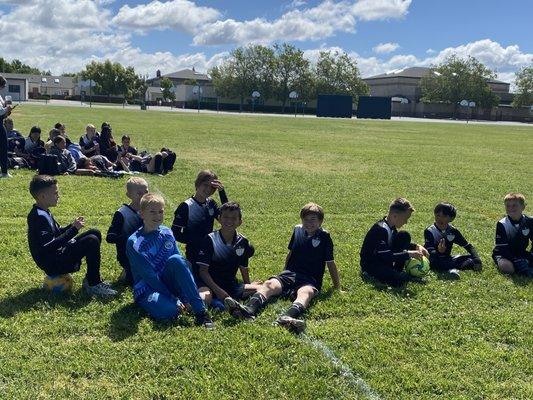 I love AYSO. It is a volunteer program to help keep coats down. We have amazing coaches and my son has developed his soccer skills.