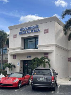 Entrance to their building.