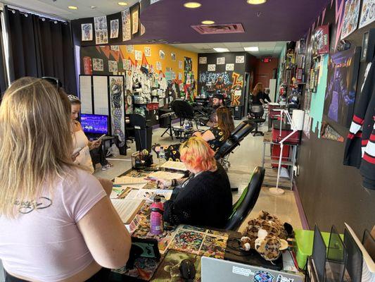 Inside the location amazing vibe