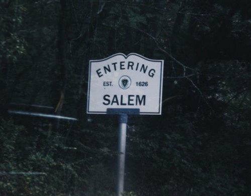 Entering Salem.
