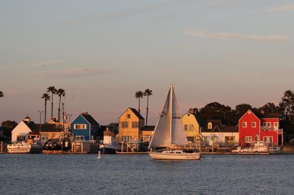 Fishermans Village & Art GAllery (red bldg)