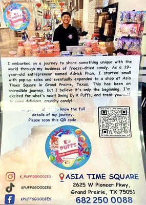 K Puffs Goodies Owner