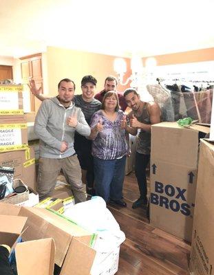 We take the burden off of you and make sure your moving experience is enjoyable!