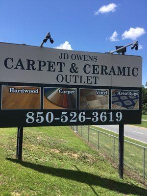 JD Owens Company Carpet & Ceramic Tile