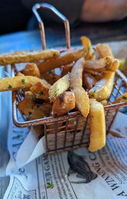 Parmesan truffle fries
