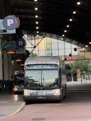 Route 1 at ctc gillig brt hev bus