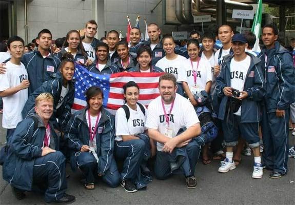 USA Team Leader, Grandmaster Al Cole at the 2009 5th Korea Open Taekwondo International Taekwondo Championships, Incheon, Korea