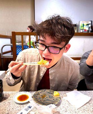 Sushi in Oshu Japan!