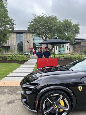 Valet Parking for a Private Event in West Austin