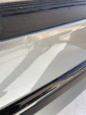 They have me a rear bumper dent too!