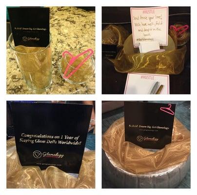 4/29/16 Glamology Boutique Anniversary celebration! Event decor by CreativeClassic.com