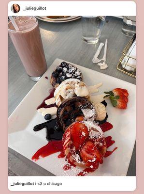 Waffle Flight and Chocolate Milk - fix all