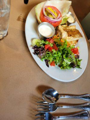 Grilled Fish Sandwich