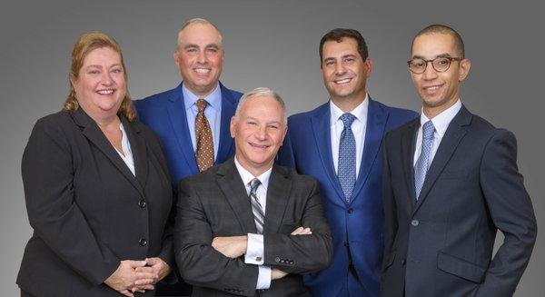 Founding partner David Nager along with co-managing partners Dan Romaine & Jerry Schneiberg. Partners Jennifer Lawther &Sam Marcellino