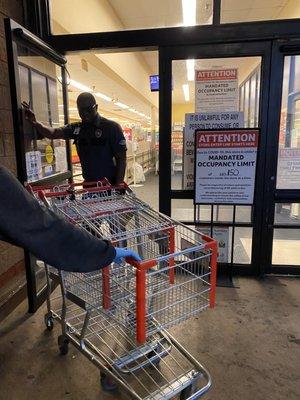 Beyond disrespectful security guard