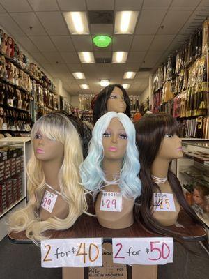 Full synthetic wigs On sale