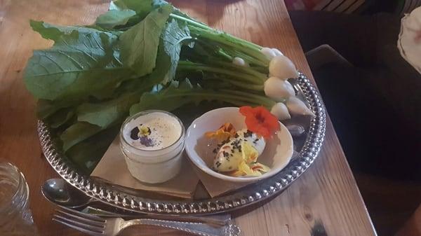 Smaller, communal eats..... 6 more to go. Yummmmm... Very tasty!