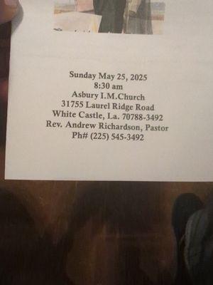 Asberry Methodist Church