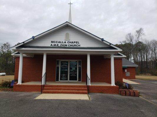 Mccalla Chapel A M E Zion Church