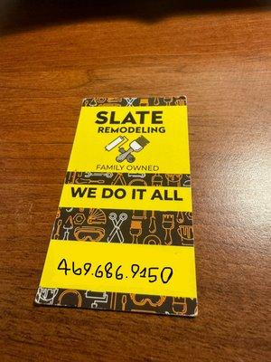 Slates Remodeling