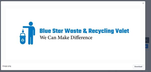 Blue Star Waste and Recycling Valet