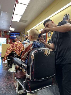 Haircut San Juan Capistrano with Cesar