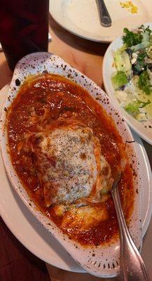 Lasagna was a tad salty and I felt the portion was very small. It was good, but next time I'm going to try something else.