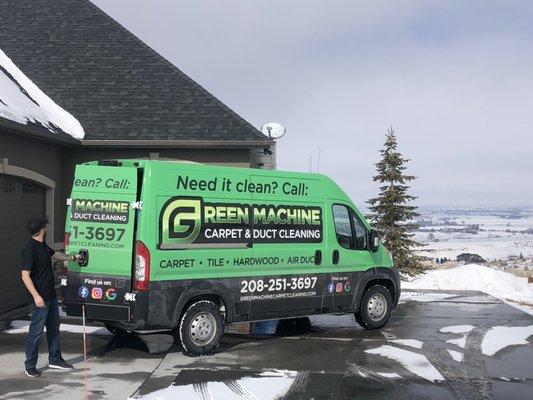 Green Machine Carpet Cleaning