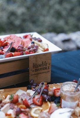 Charcuterie Spread Closeup