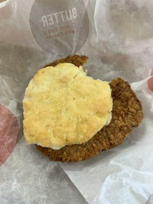 Pork Chop Biscuit