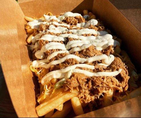Adobo Fries with Garlic Aioli
