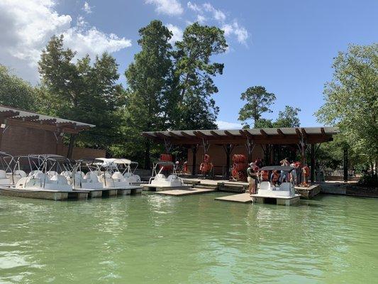 Pedal Boats - Hermann Park