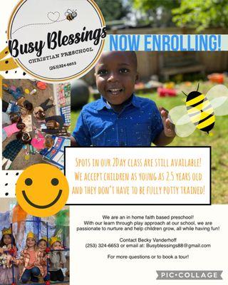 Busy Blessings Christian Preschool