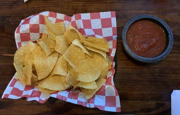 Chips and Salsa (Tasted Awesome)