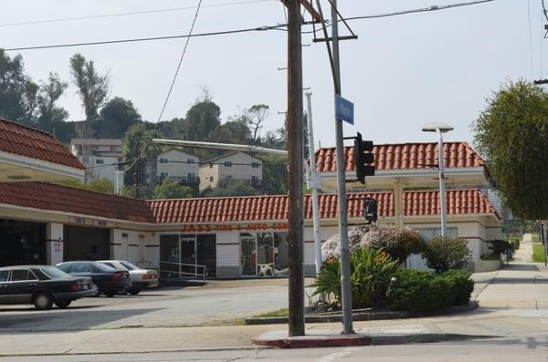 Jass Automotive at the corner of Verdugo Rd and York Blvd