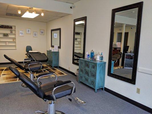 Brow Threading and Lashes