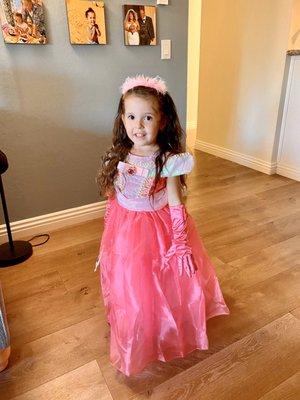 My daughter who you guys helped out tonight