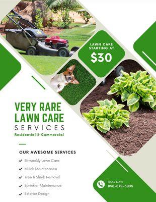 Very Rare Lawn Care