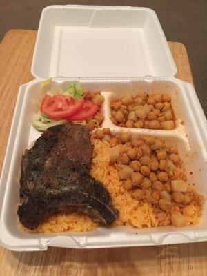 The pork chop special