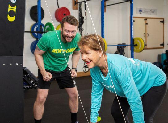 Private Personal Training to help you have a higher quality of life.