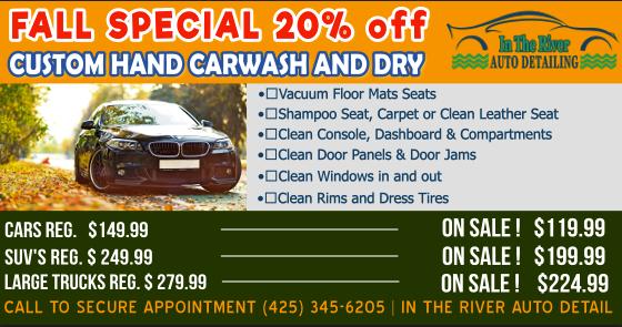 Fall Special! Present Coupon at Time of Service