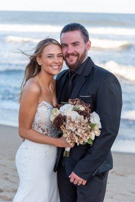 Ocean City, MD Beach Wedding by Sunny Beach Weddings