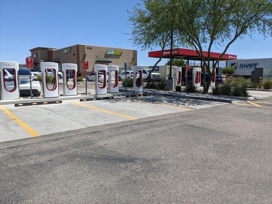 Tesla Supercharger, I-10, Tuscon